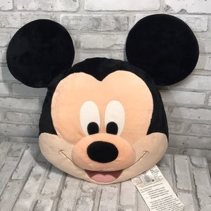 Super soft Mickey Mouse Head Accent Pillow